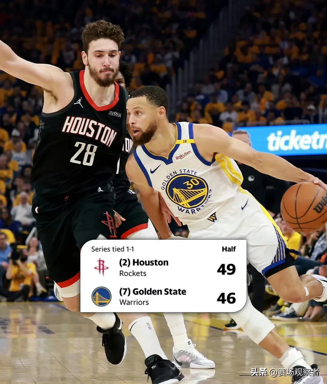 山西队逆转雷霆，库里状态火热